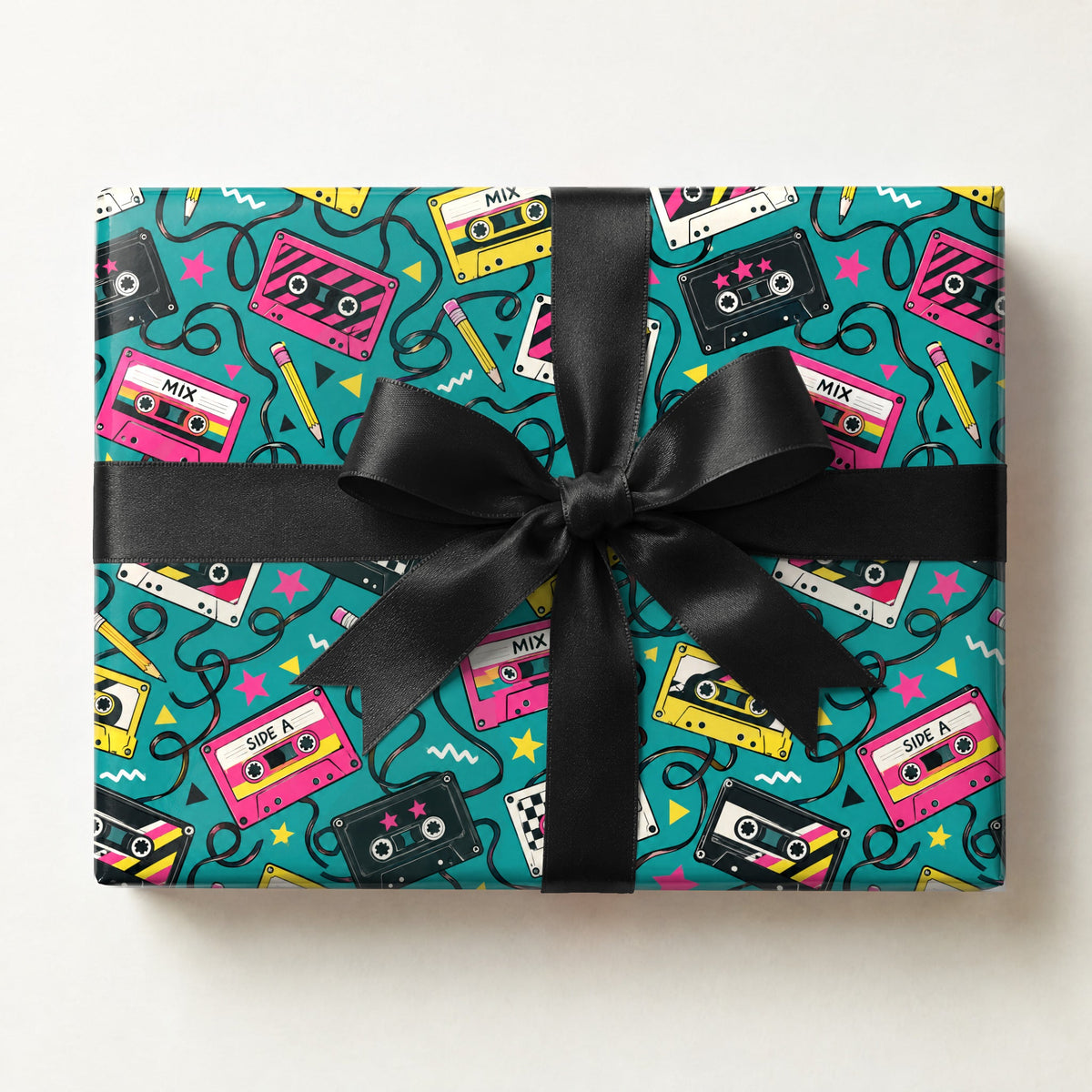 Mixtape Cassette Wrapping Paper