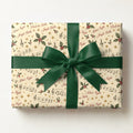 Christmas Carol Sheet Music Wrapping Paper