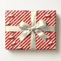 Peppermint Drumstick Stripe Wrapping Paper