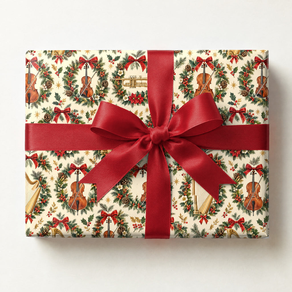Holiday Pops Orchestra Wrapping Paper