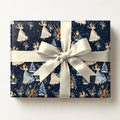Winter Waltz Strings Wrapping Paper