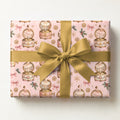 Music Box Ballerina Snow Wrapping Paper