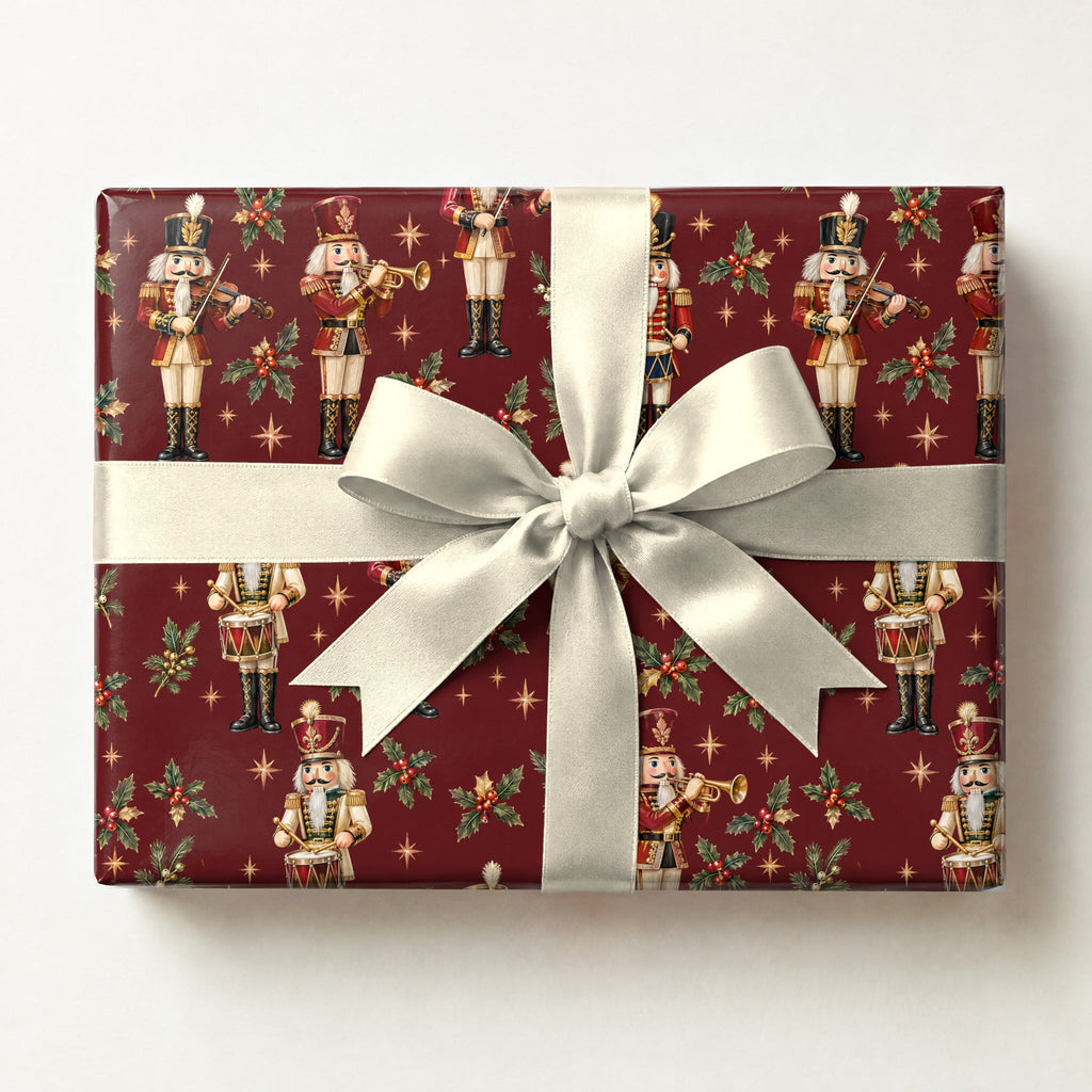 Nutcracker Orchestra Wrapping Paper