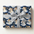 Angel Harp Starlight Wrapping Paper