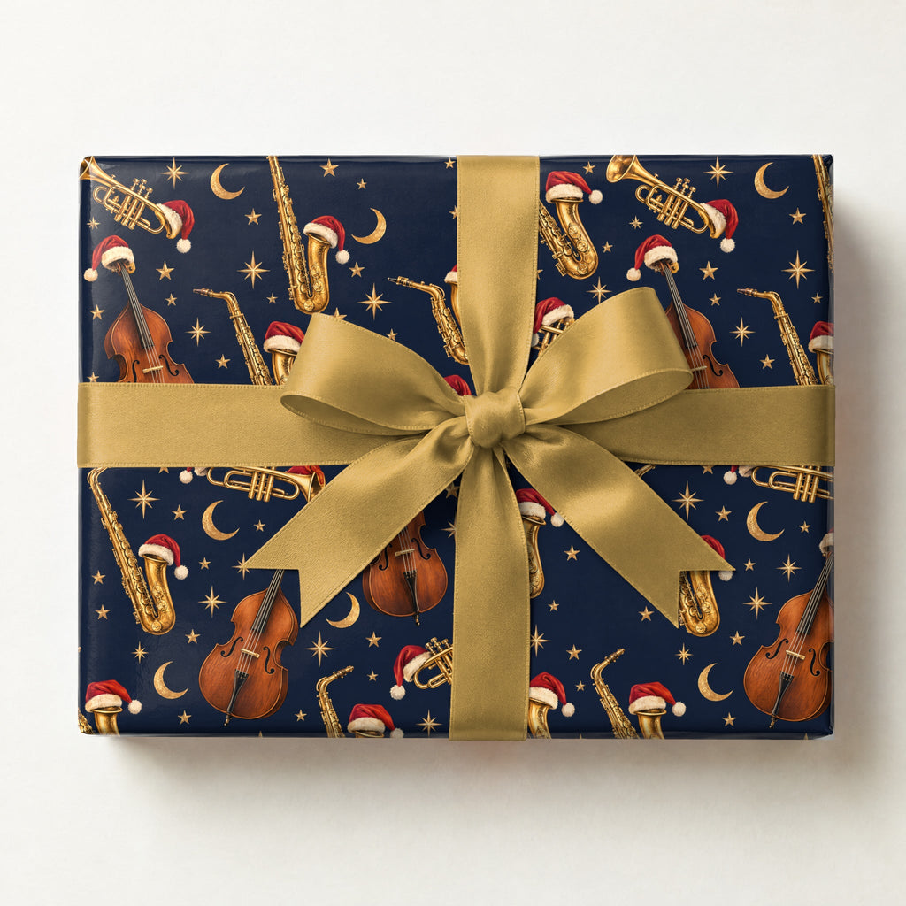 Jazzy Holiday Wrapping Paper