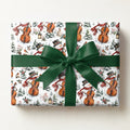 Snowman Cello Serenade Wrapping Paper