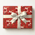 Santa's Trumpet Fanfare Wrapping Paper