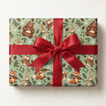 Woodland Winter Band Wrapping Paper