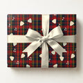 Rock and Roll Tartan Wrapping Paper