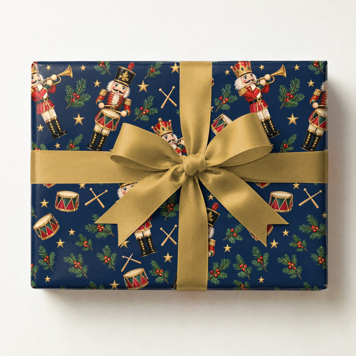 Nutcracker Drummers Wrapping Paper