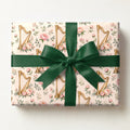 Harp and Peonies Wrapping Paper