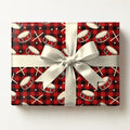 Buffalo Plaid Drumsticks Wrapping Paper