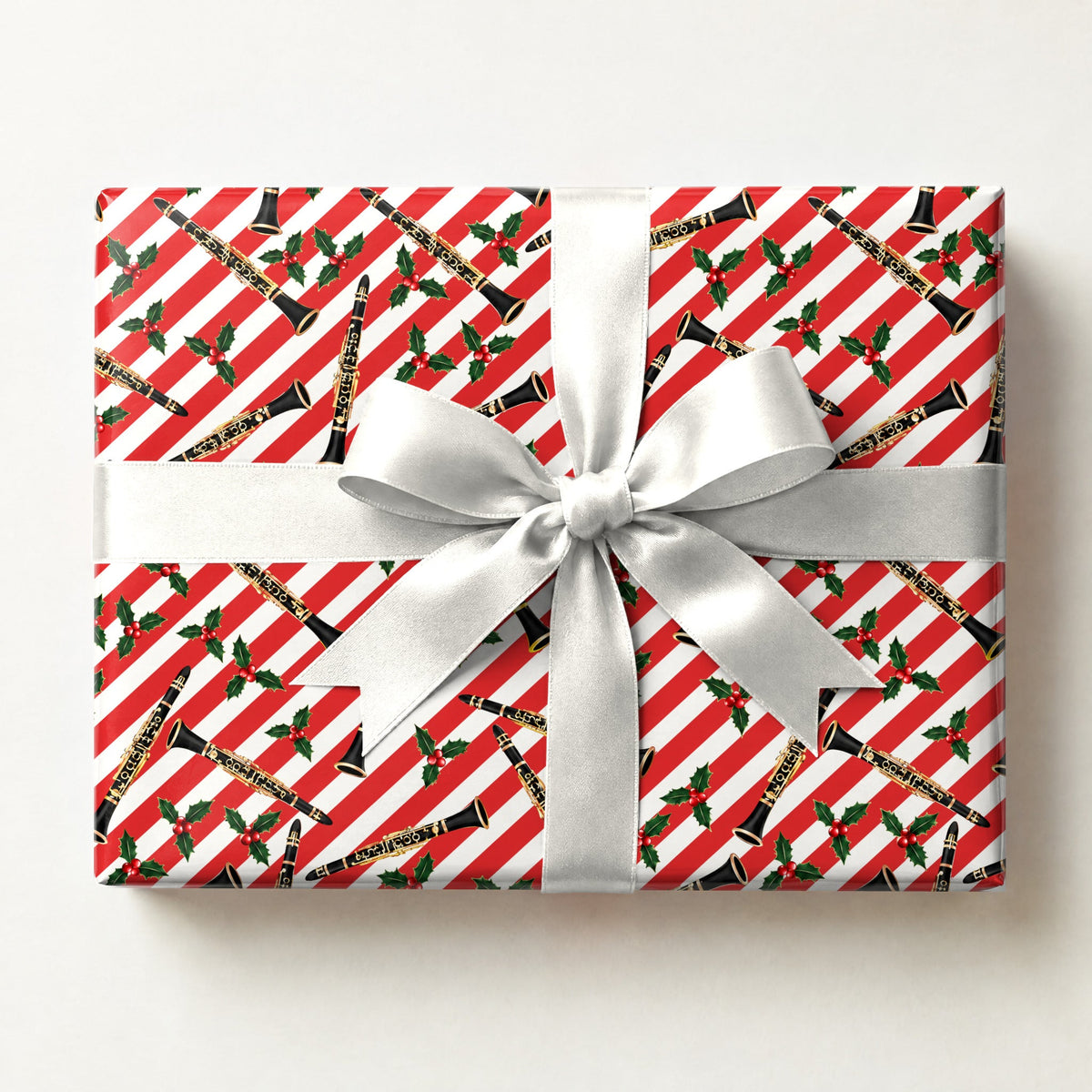 Cane and Clarinet Wrapping Paper