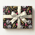 Disco Rock Star Glam Wrapping Paper