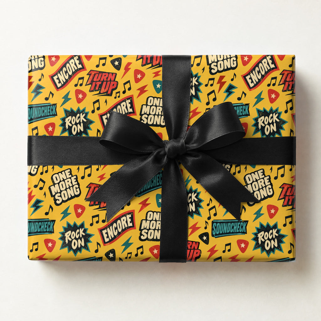 Musician Sayings Wrapping Paper