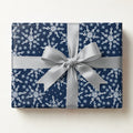 Treble Clef Snowflakes Wrapping Paper