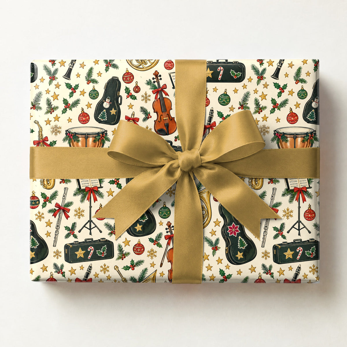Band Kid Holiday Concert Wrapping Paper