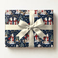 Husky Holiday Choir Wrapping Paper