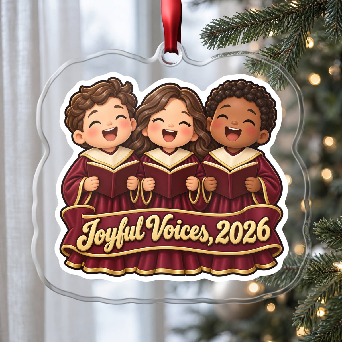 Joyful Voices 2026 Choir Christmas Ornament