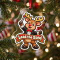 Lead the Band Reindeer Conductor Christmas Ornament