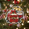 Keeper of the Beat Drum Kit Christmas Ornament