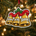 Ringing In the Season Handbells Christmas Ornament