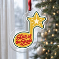 Star of the Show Music Note Christmas Ornament