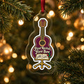 First Recital Acoustic Guitar Christmas Ornament