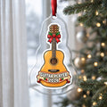 Guitar Player 2026 Christmas Ornament