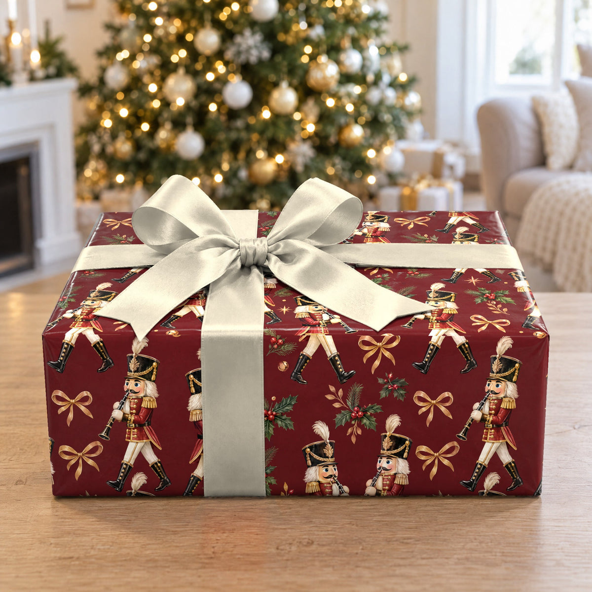 Nutcracker Clarinet March Wrapping Paper