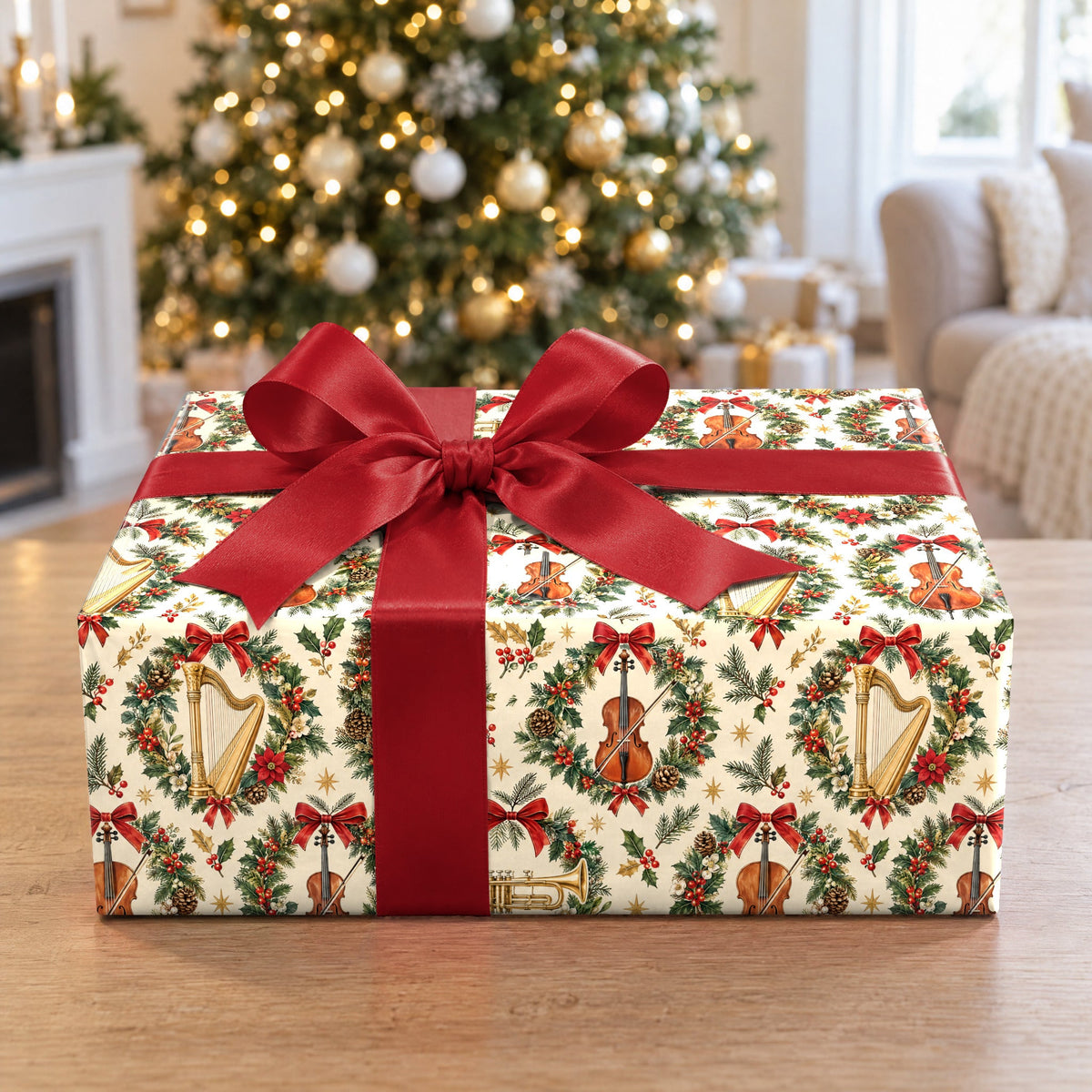 Holiday Pops Orchestra Wrapping Paper