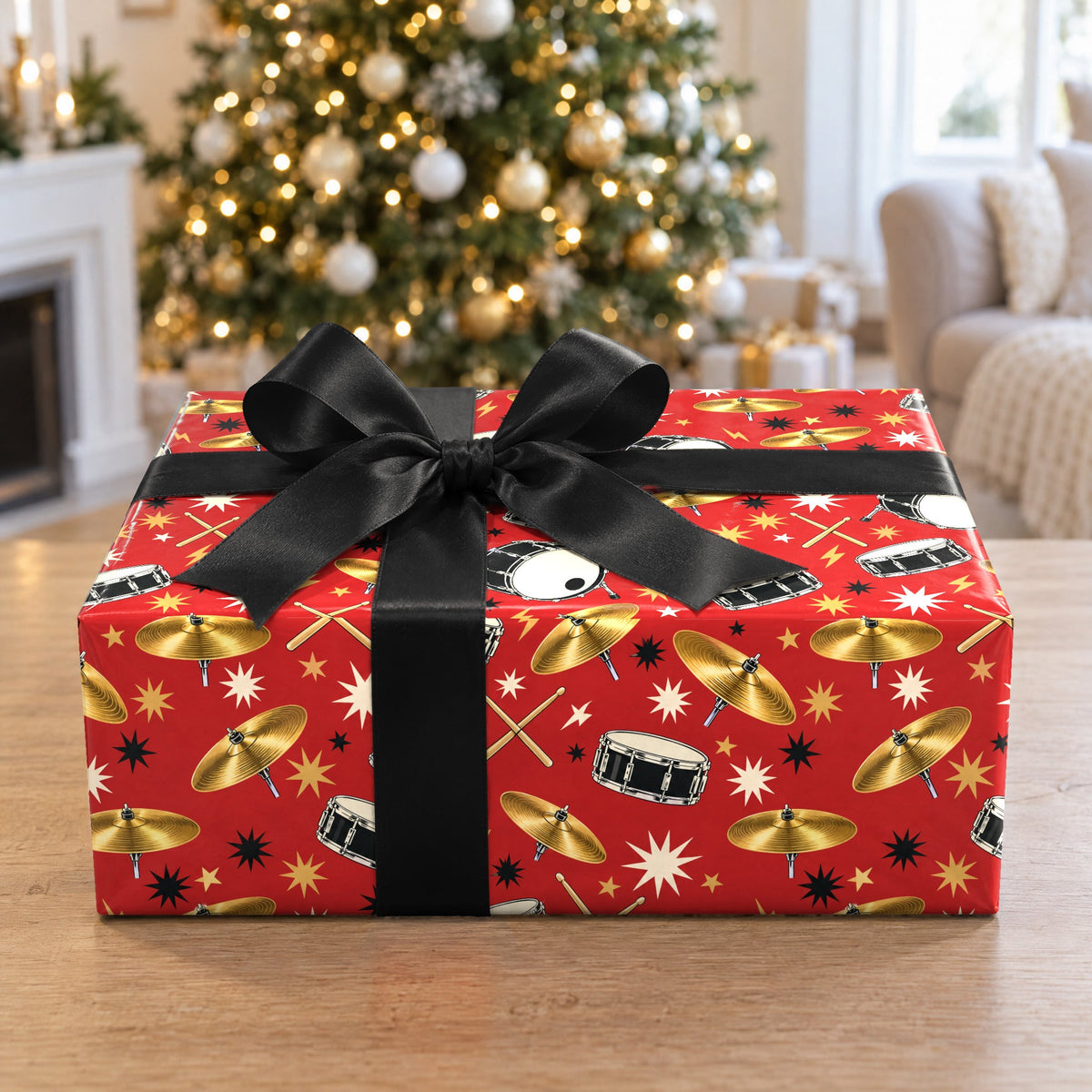 Drummer Wrapping Paper