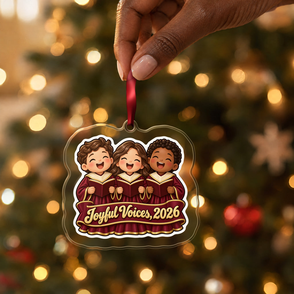 Joyful Voices 2026 Choir Christmas Ornament