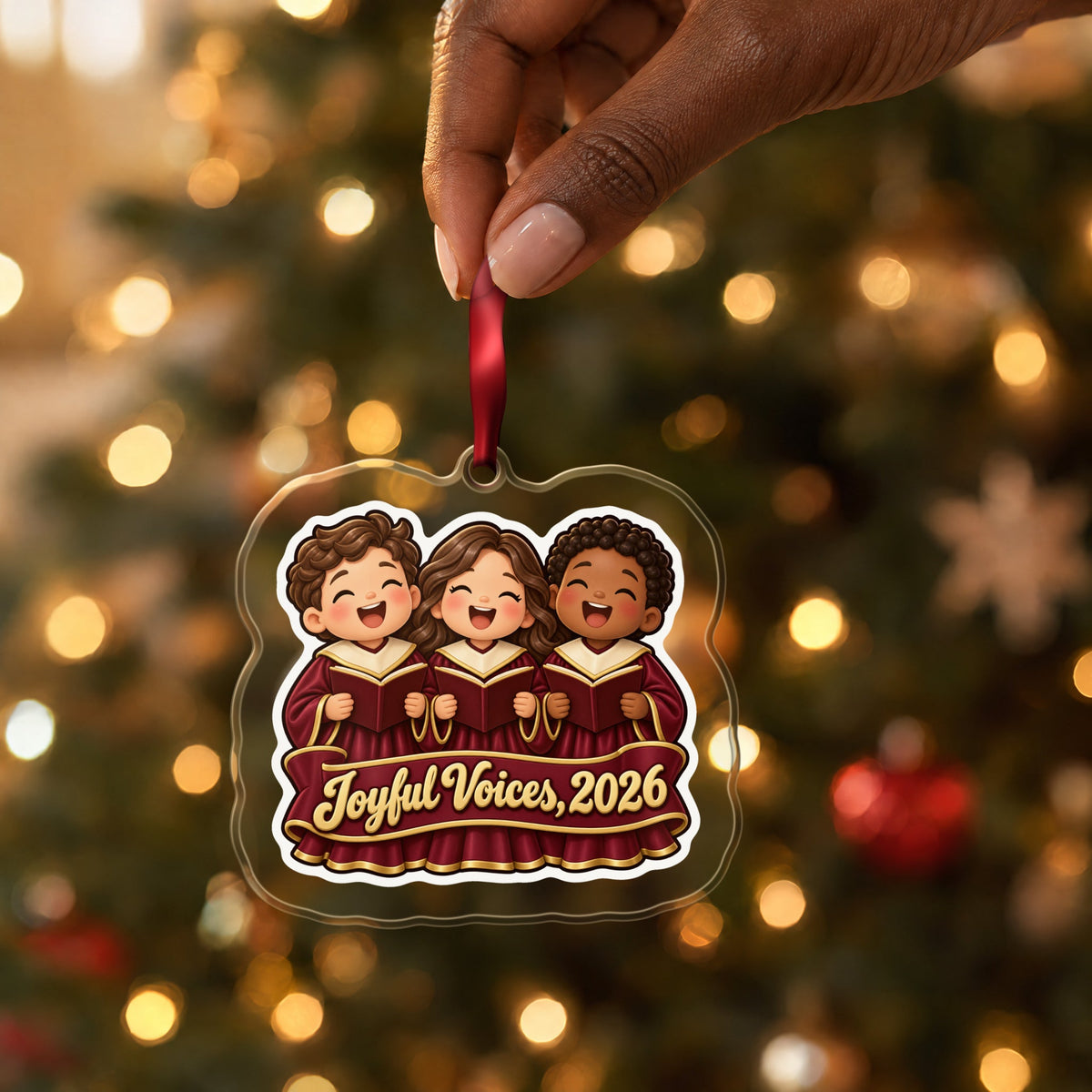 Joyful Voices 2026 Choir Christmas Ornament