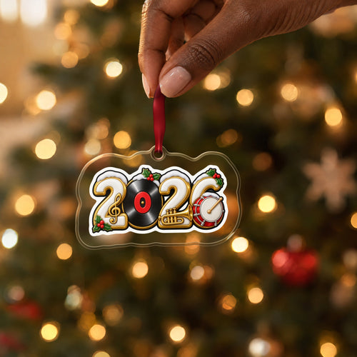 2026 Music Lover Christmas Ornament