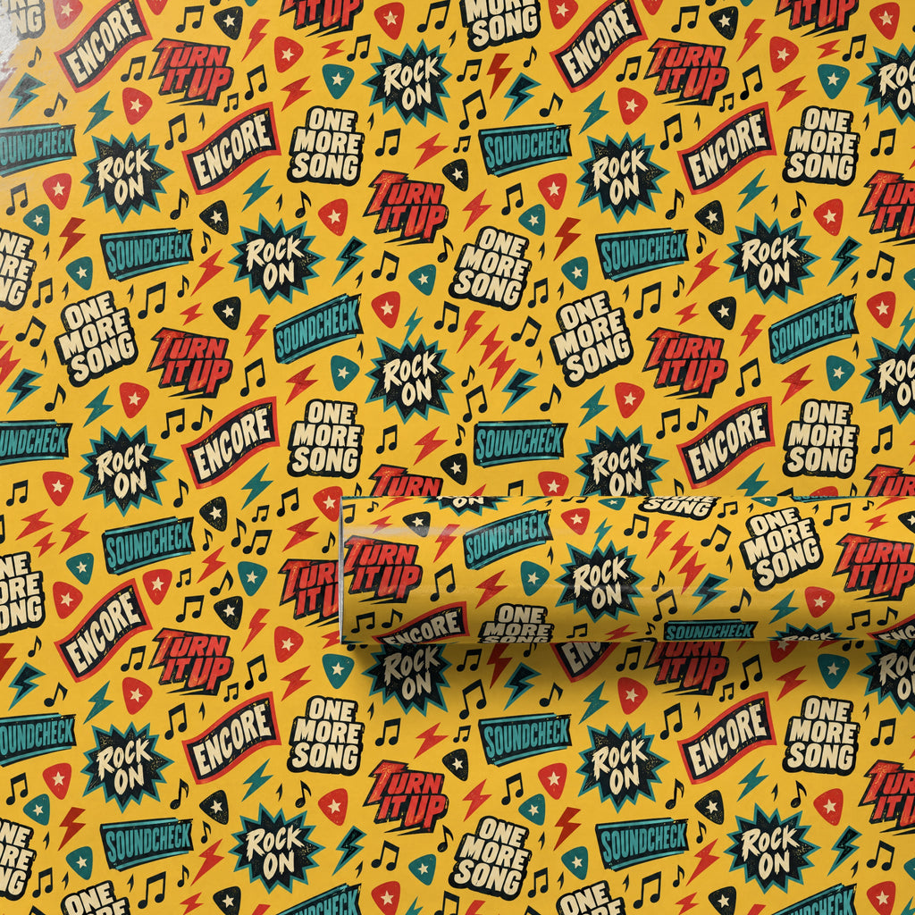 Musician Sayings Wrapping Paper