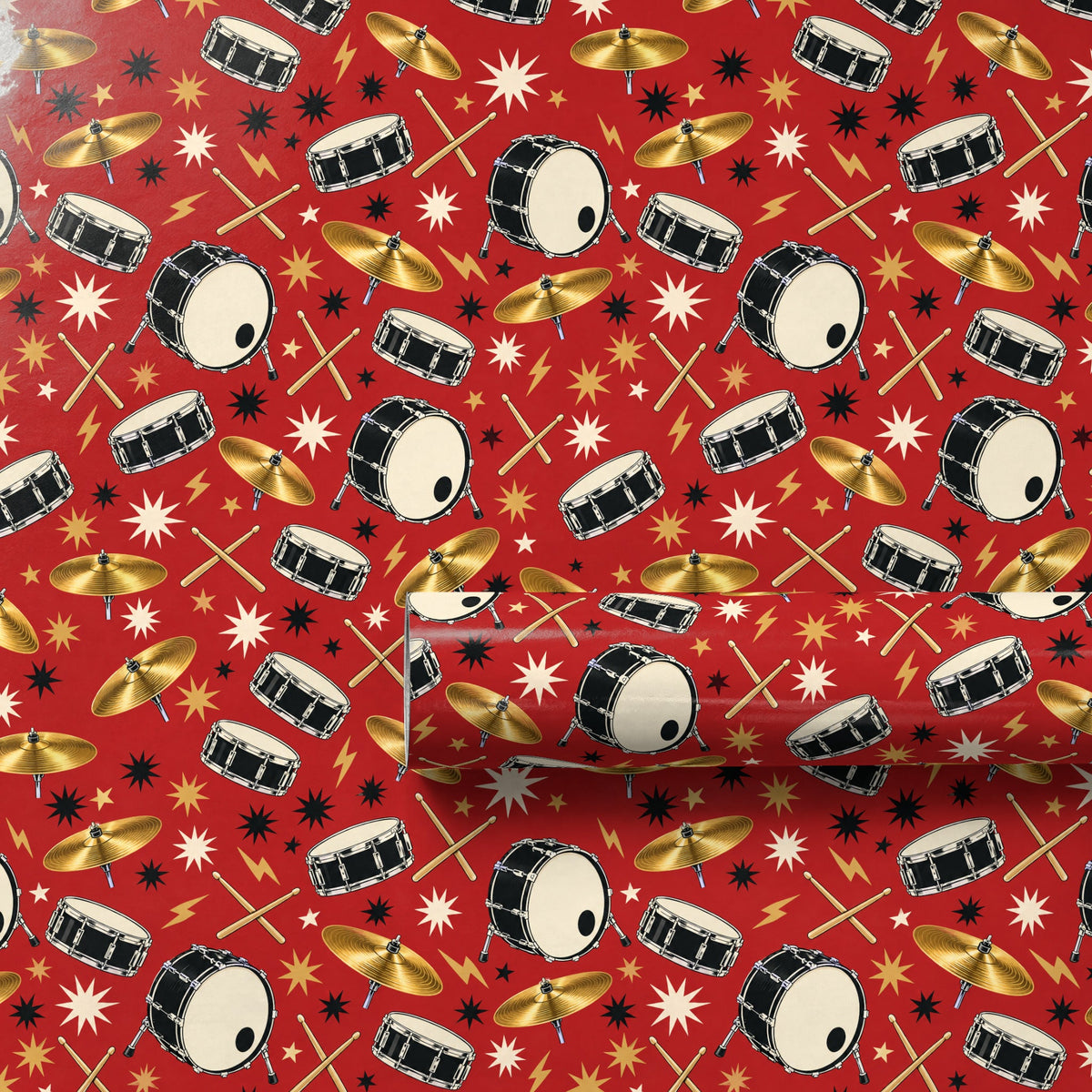Drummer Wrapping Paper