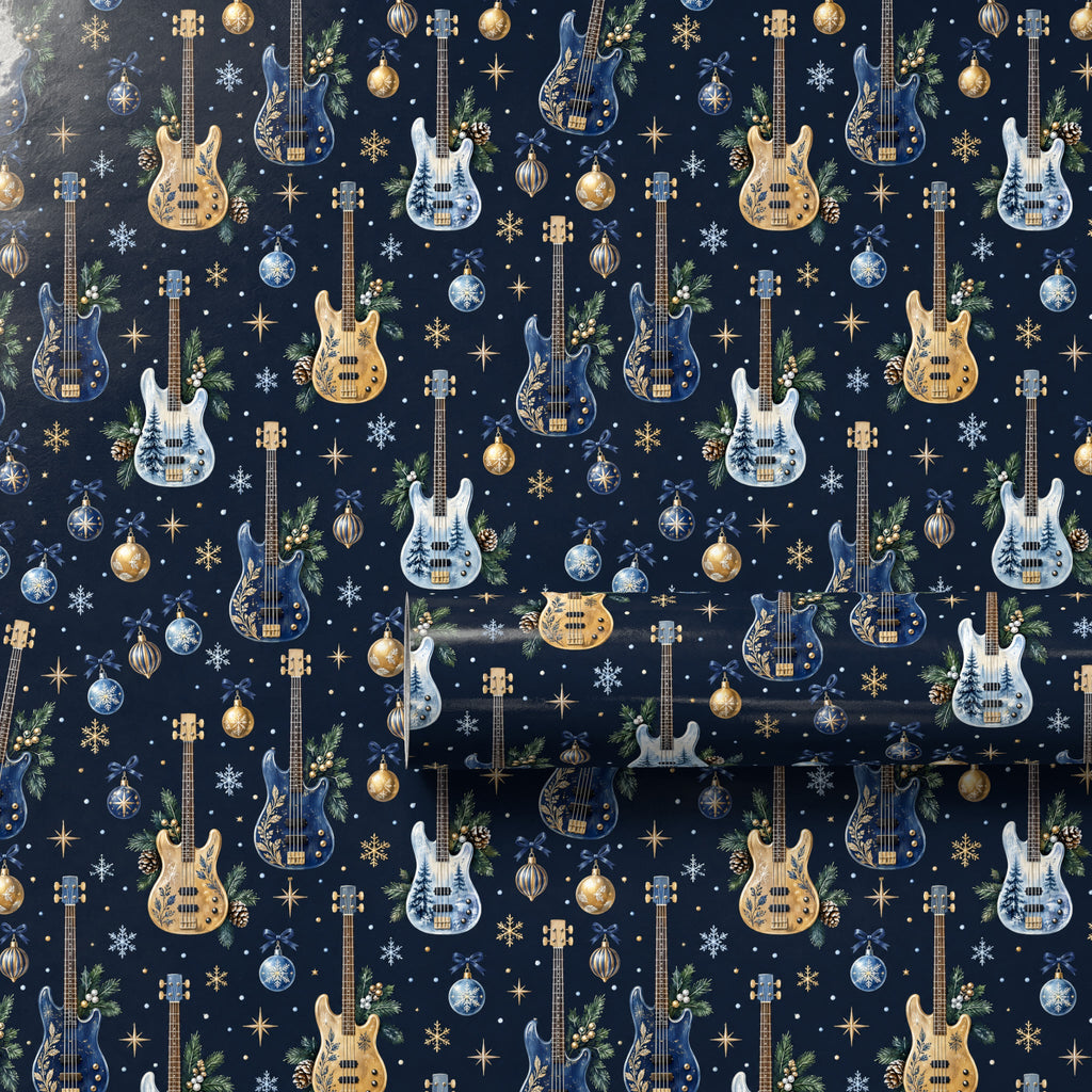Bass Drop Christmas Wrapping Paper