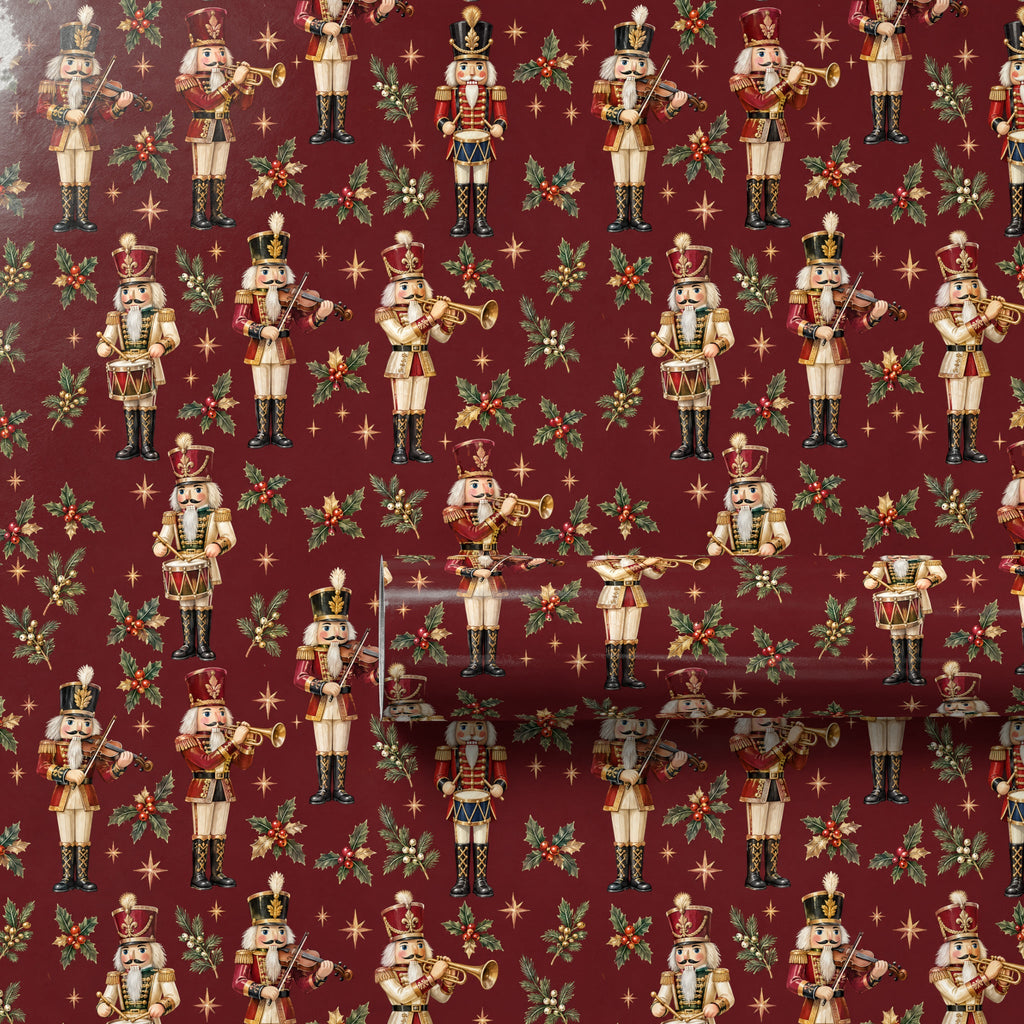 Nutcracker Orchestra Wrapping Paper