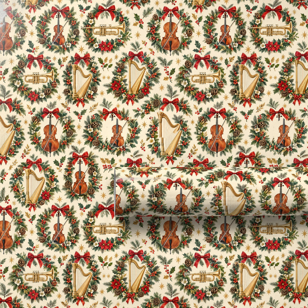 Holiday Pops Orchestra Wrapping Paper