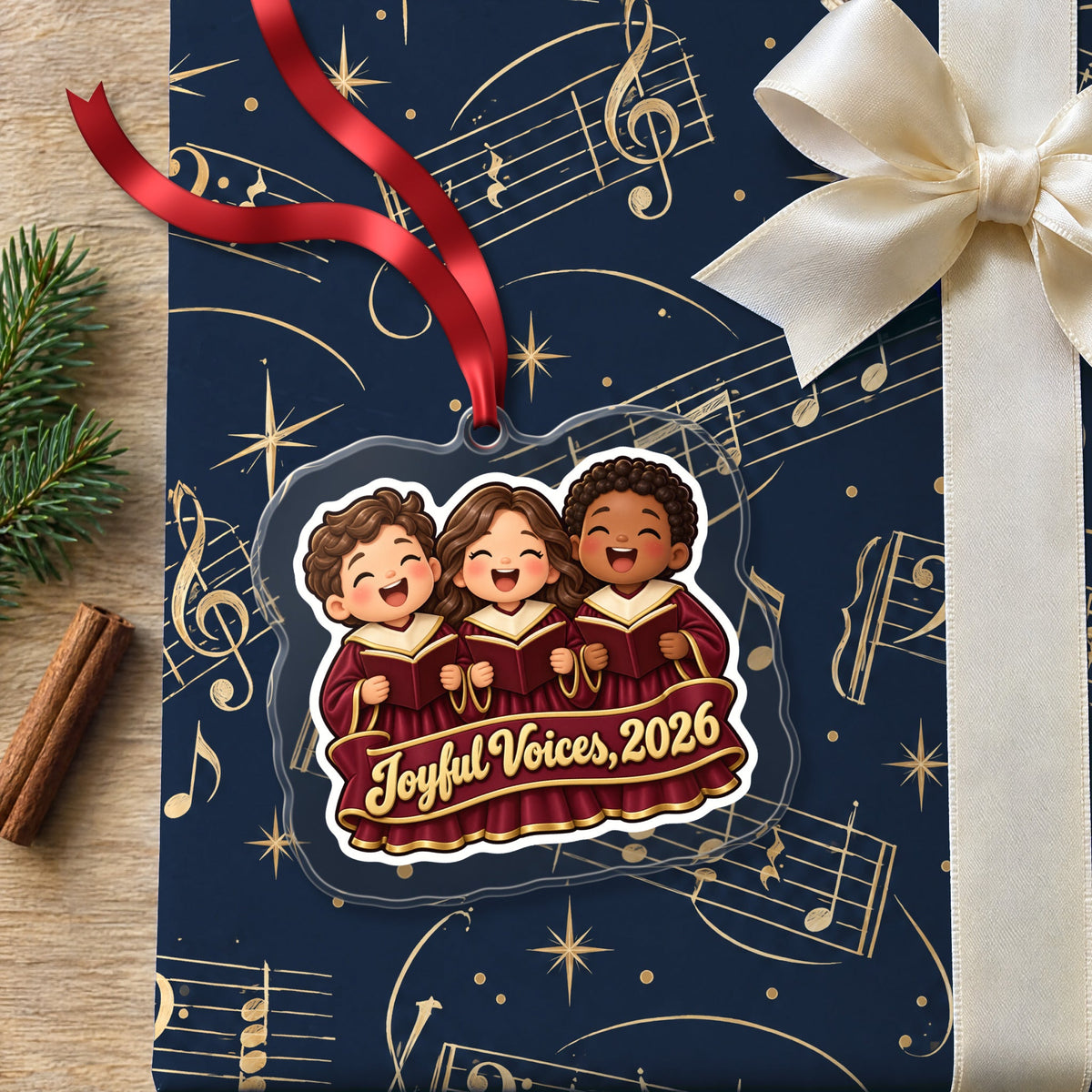 Joyful Voices 2026 Choir Christmas Ornament