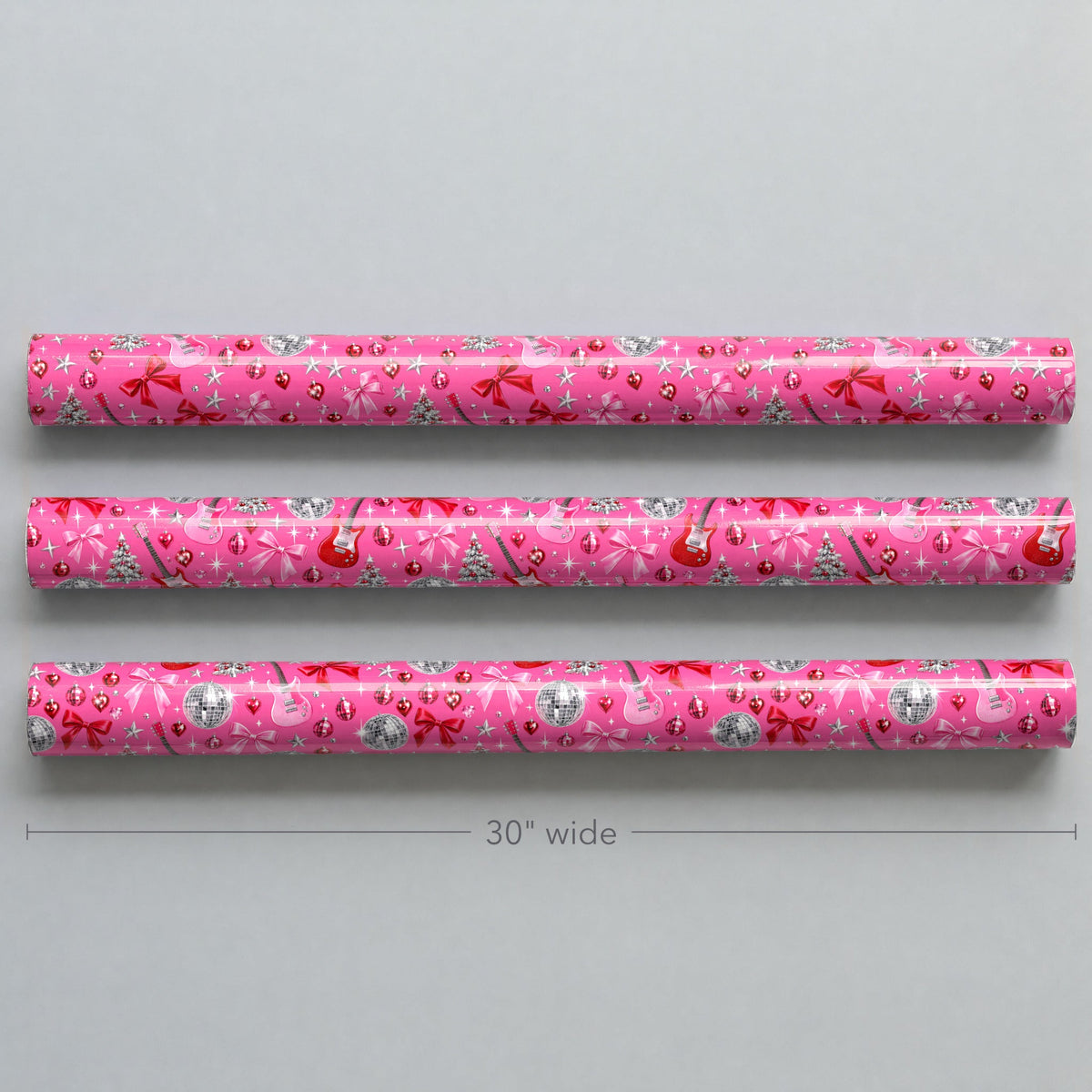 Pinkmas Disco Wrapping Paper