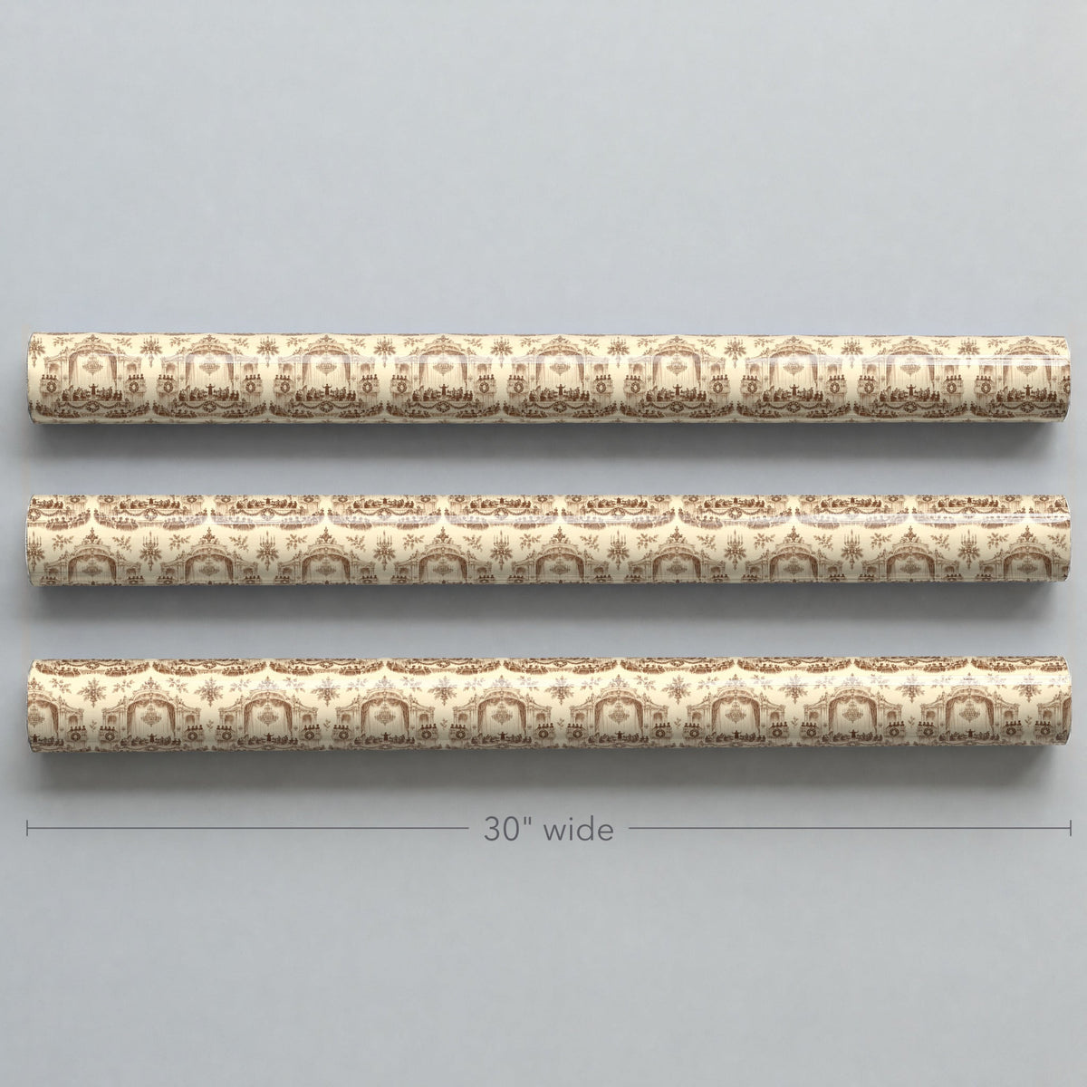 Vintage Concert Hall Toile Wrapping Paper