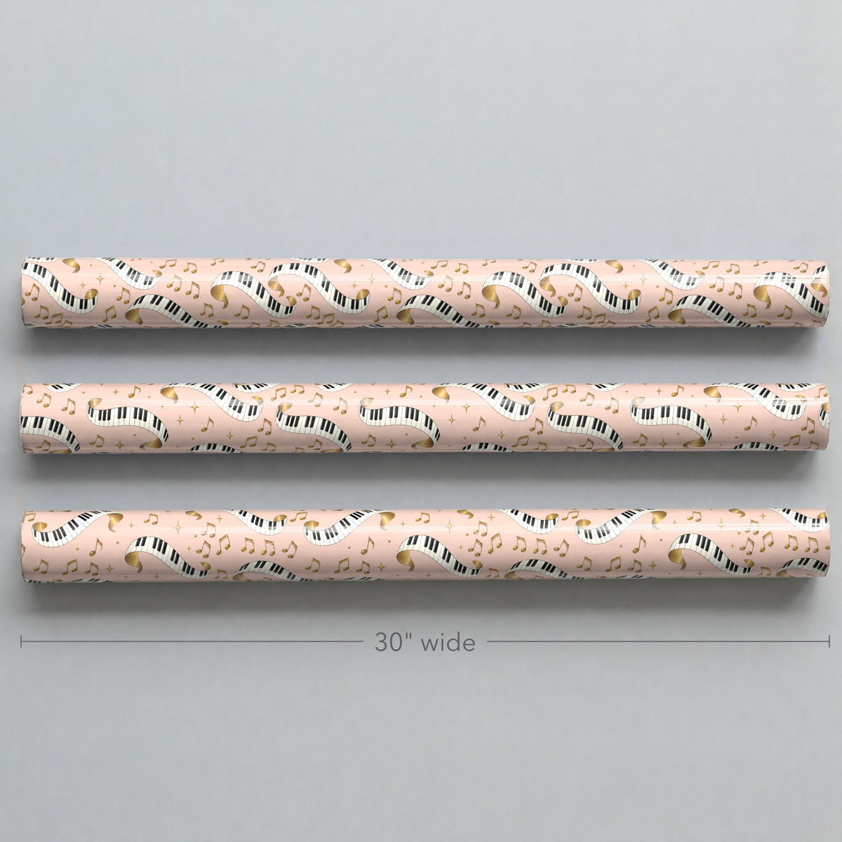 Piano Keys Wrapping Paper