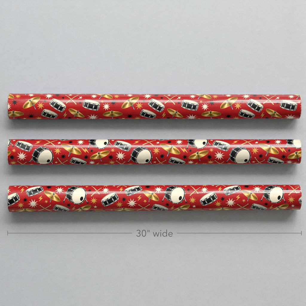 Drummer Wrapping Paper