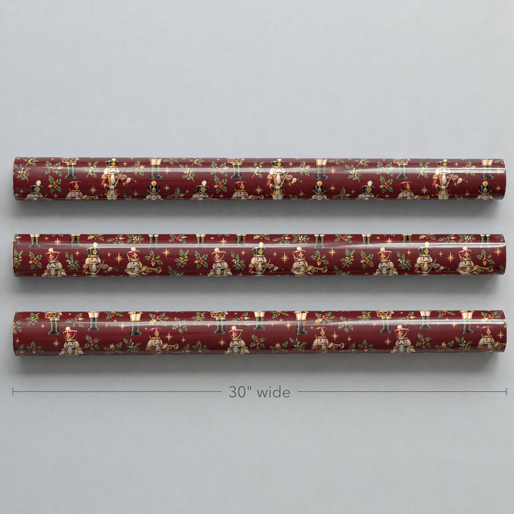 Nutcracker Orchestra Wrapping Paper