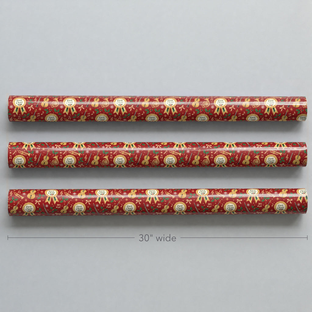 First Chair Christmas Wrapping Paper