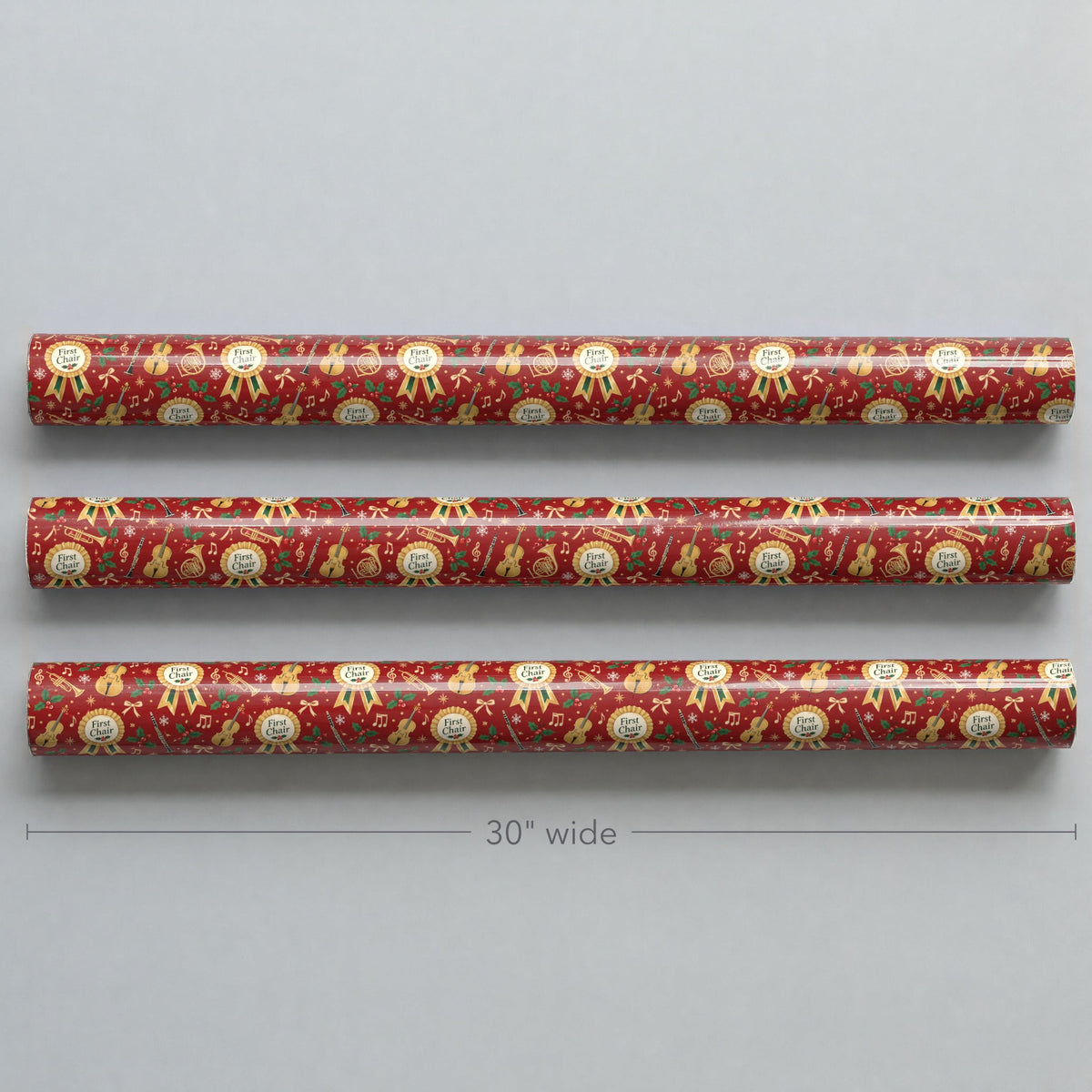 First Chair Christmas Wrapping Paper