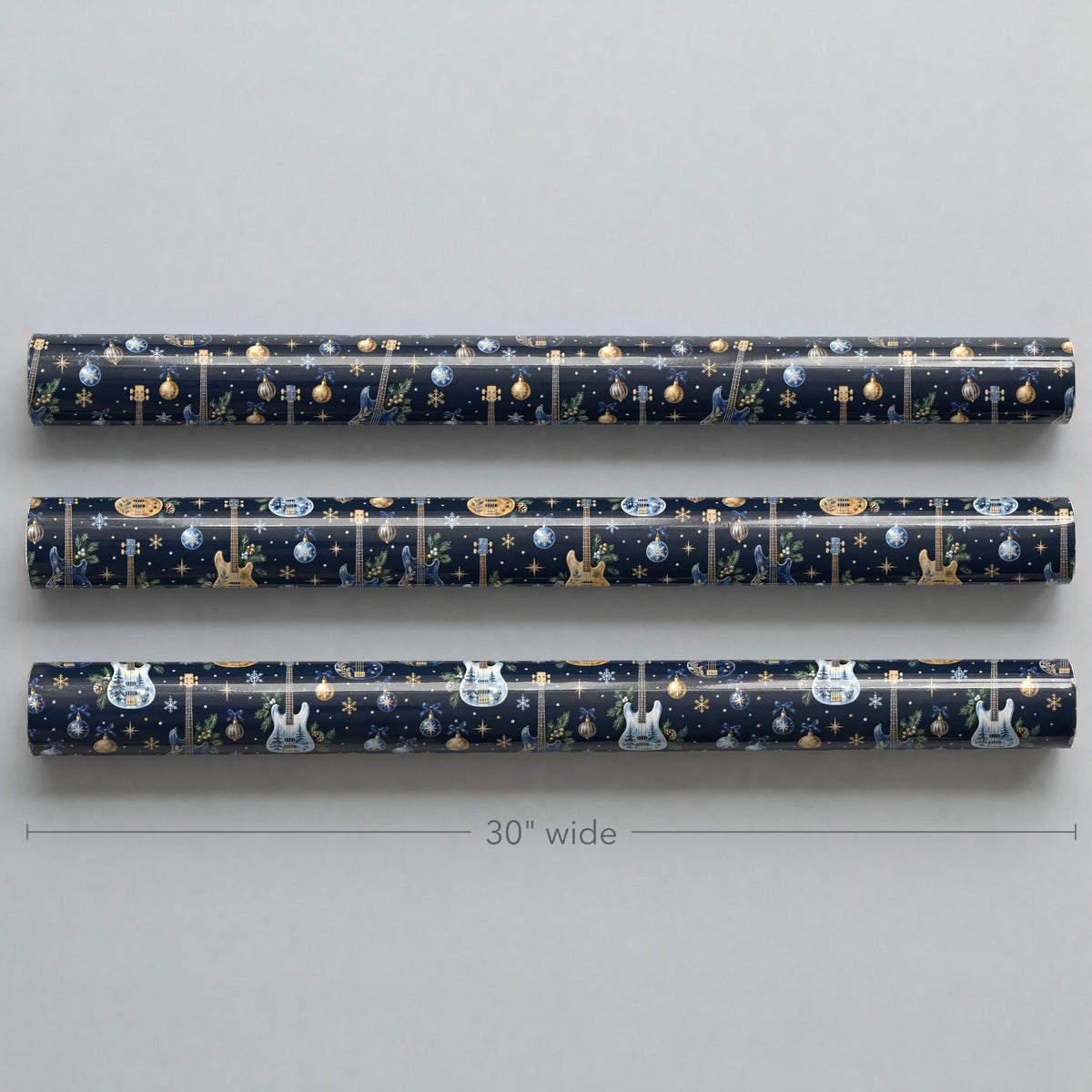 Bass Drop Christmas Wrapping Paper