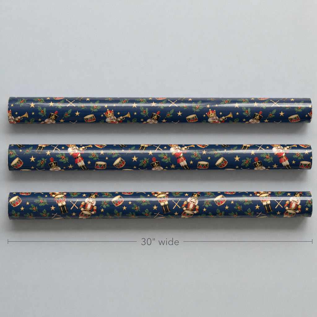 Nutcracker Drummers Wrapping Paper